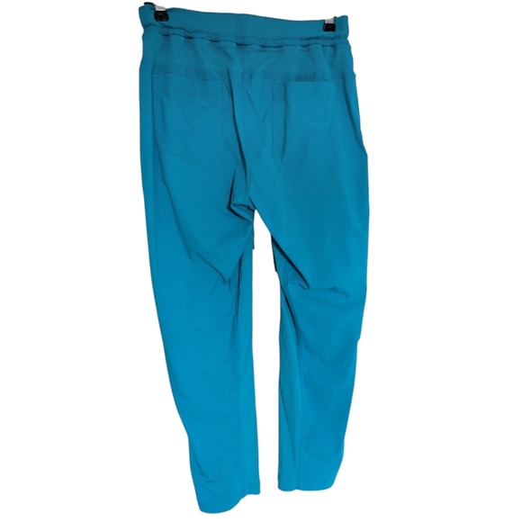 Lululemon Street To Studio Crop *No Liner Beach Blanket Blue Rel: 4/13 Women's 6 - Picture 4 of 15